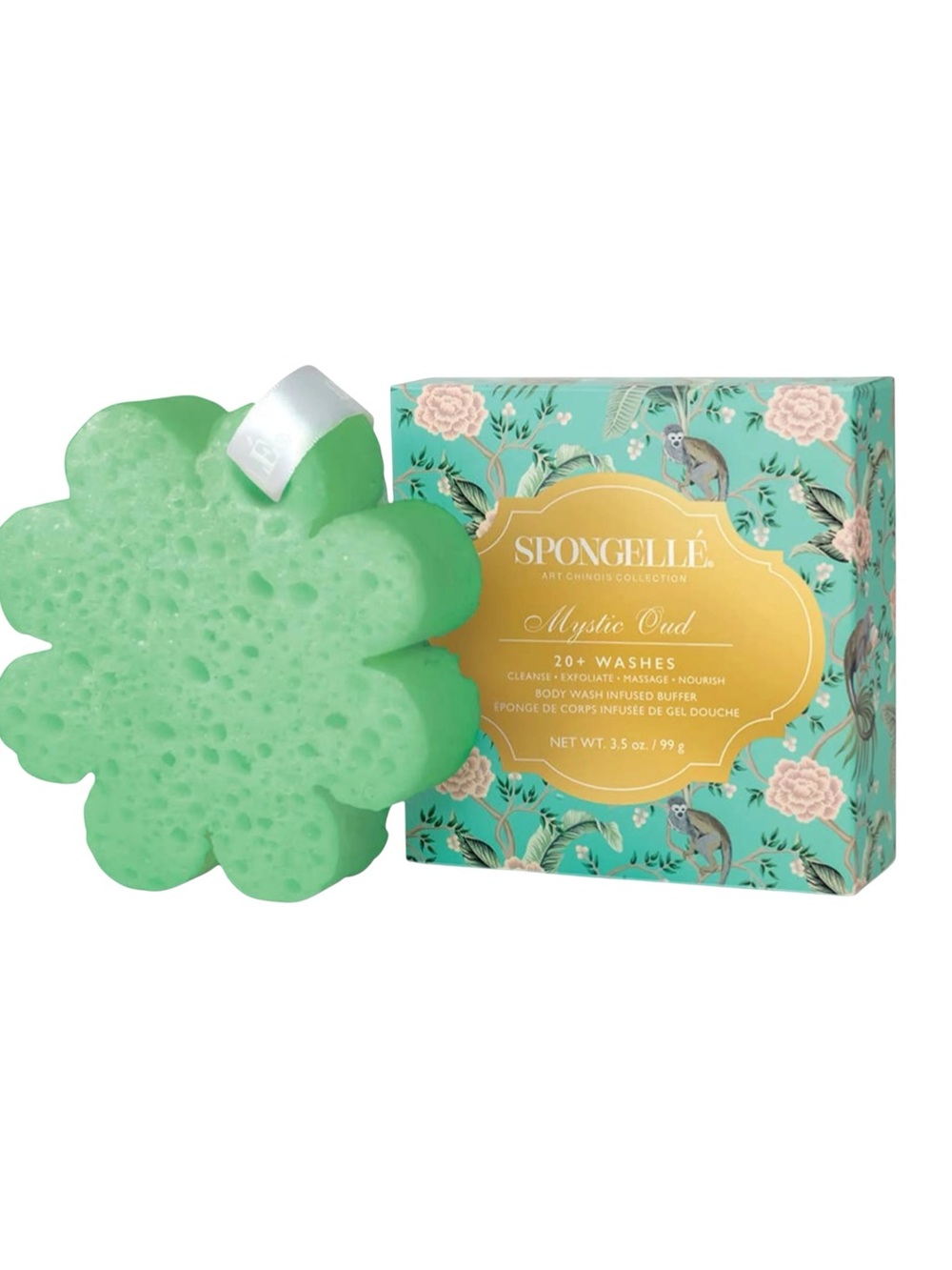 Spongelle Body Wash Buffer in Mystic Oud Art Chinois Collection